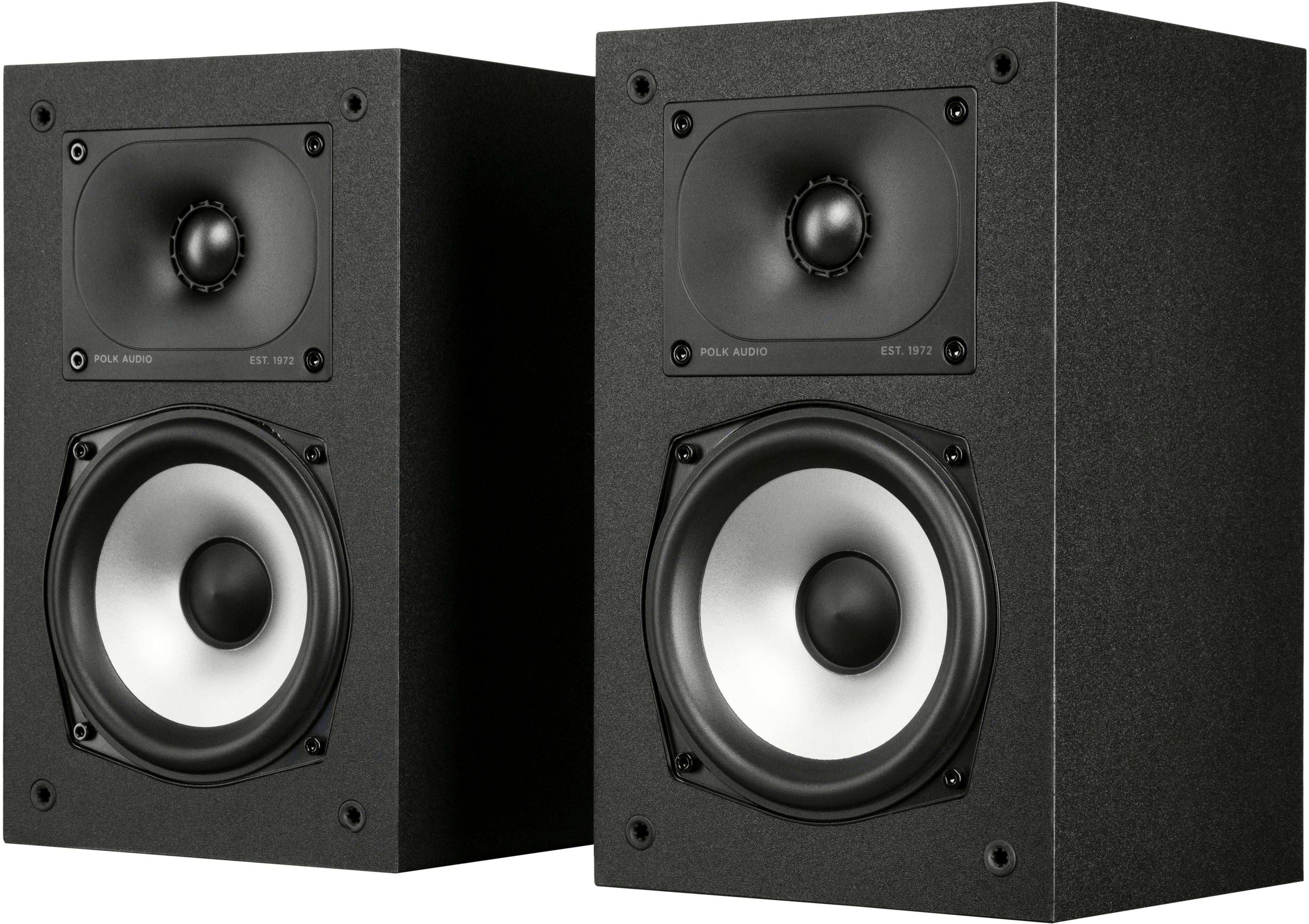 Polk Audio - Monitor XT15 Bookshelf Speaker Pair - Midnight Black product image