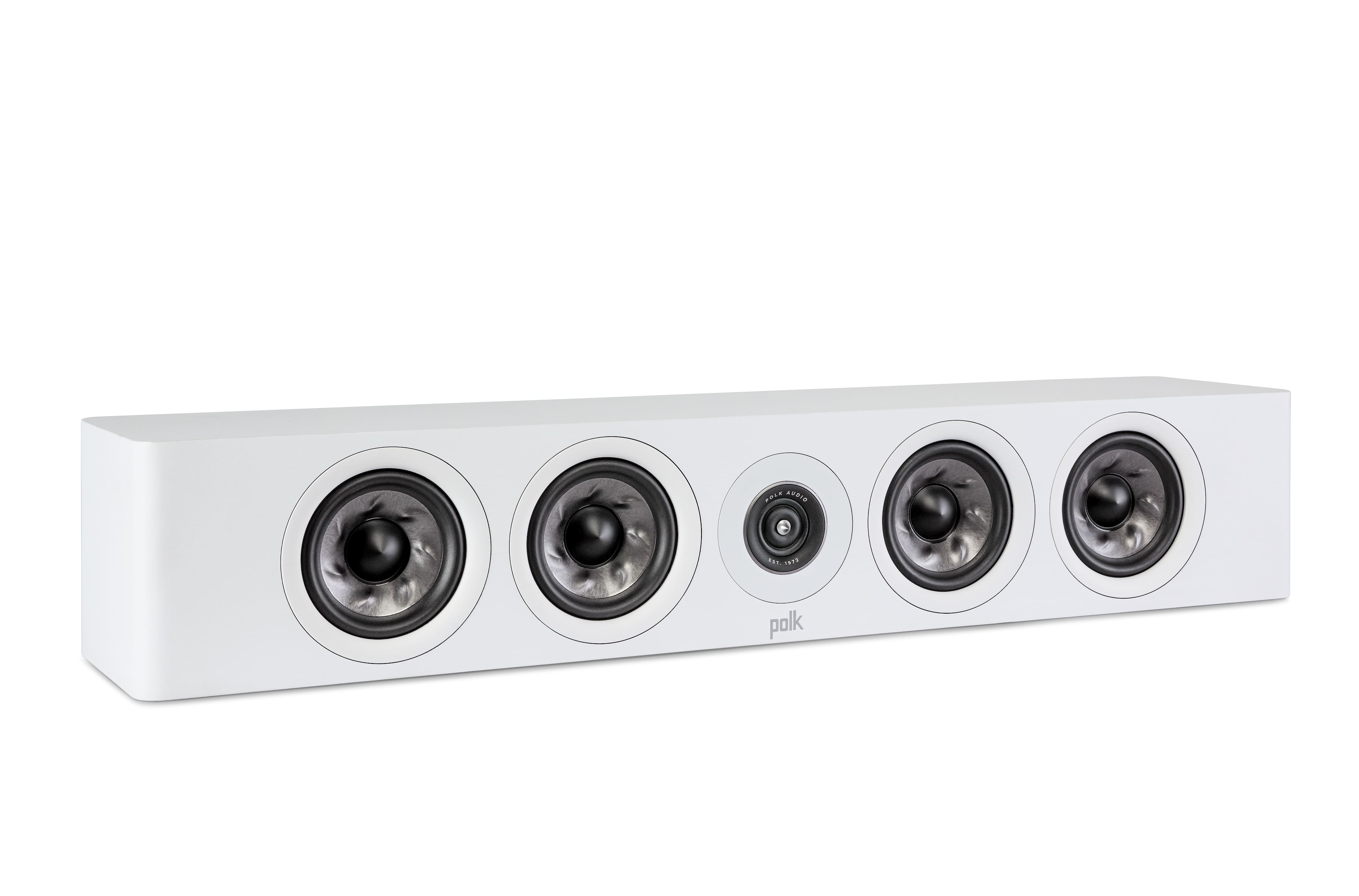 Polk Audio - Polk Reserve R350 Left/Right/Center Surround Speaker, New 1" Pinnacle Ring Tweeter & Four 4" Turbine Cone Woofe…