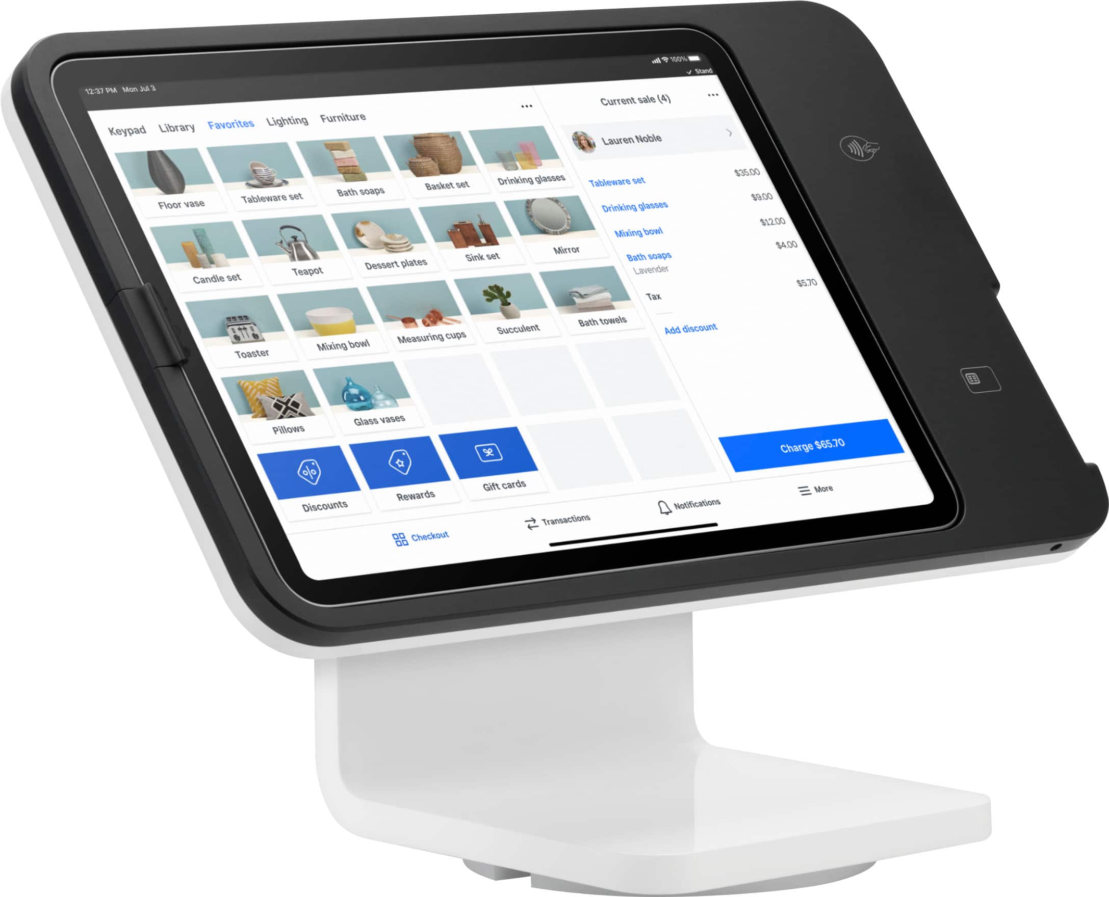 POS Stand for iPad - (2nd generation, USB-C) product image