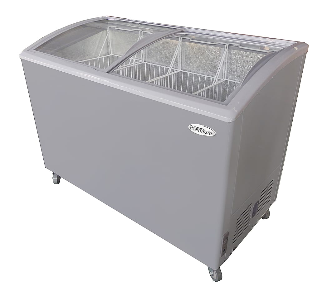 Premium Levella - 10.9 cu. Ft Chest Freezer With Curved Glass Top - White product image