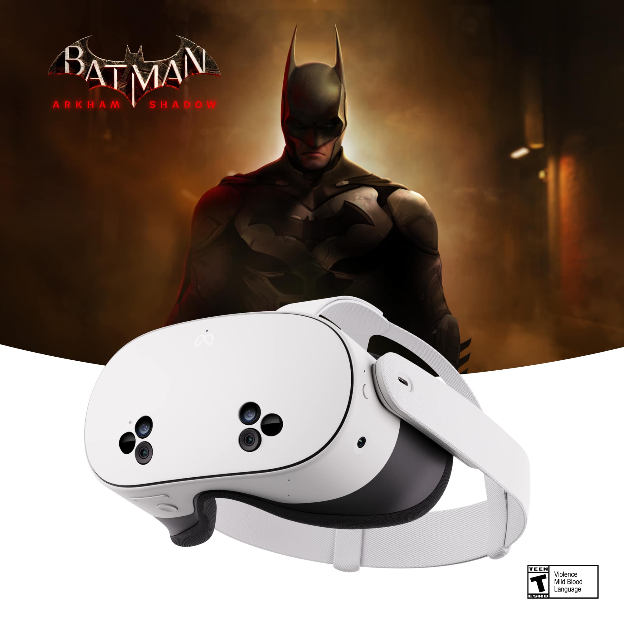 Quest 3S 256GB | Get Batman: Arkham Shadow and a 3-Month Trial of Meta Horizon+ Included - All-In-One Headset - White produc…