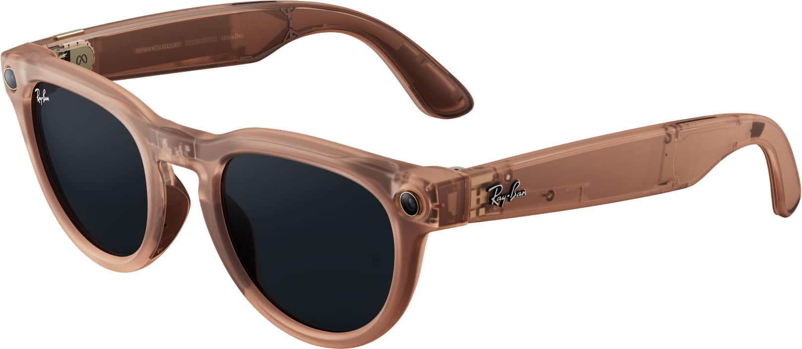Ray-Ban Meta - Headliner (Gen 2) glasses with Meta AI, Audio, Photo, Video Compatibility - Clear lenses - Matte Black produc…