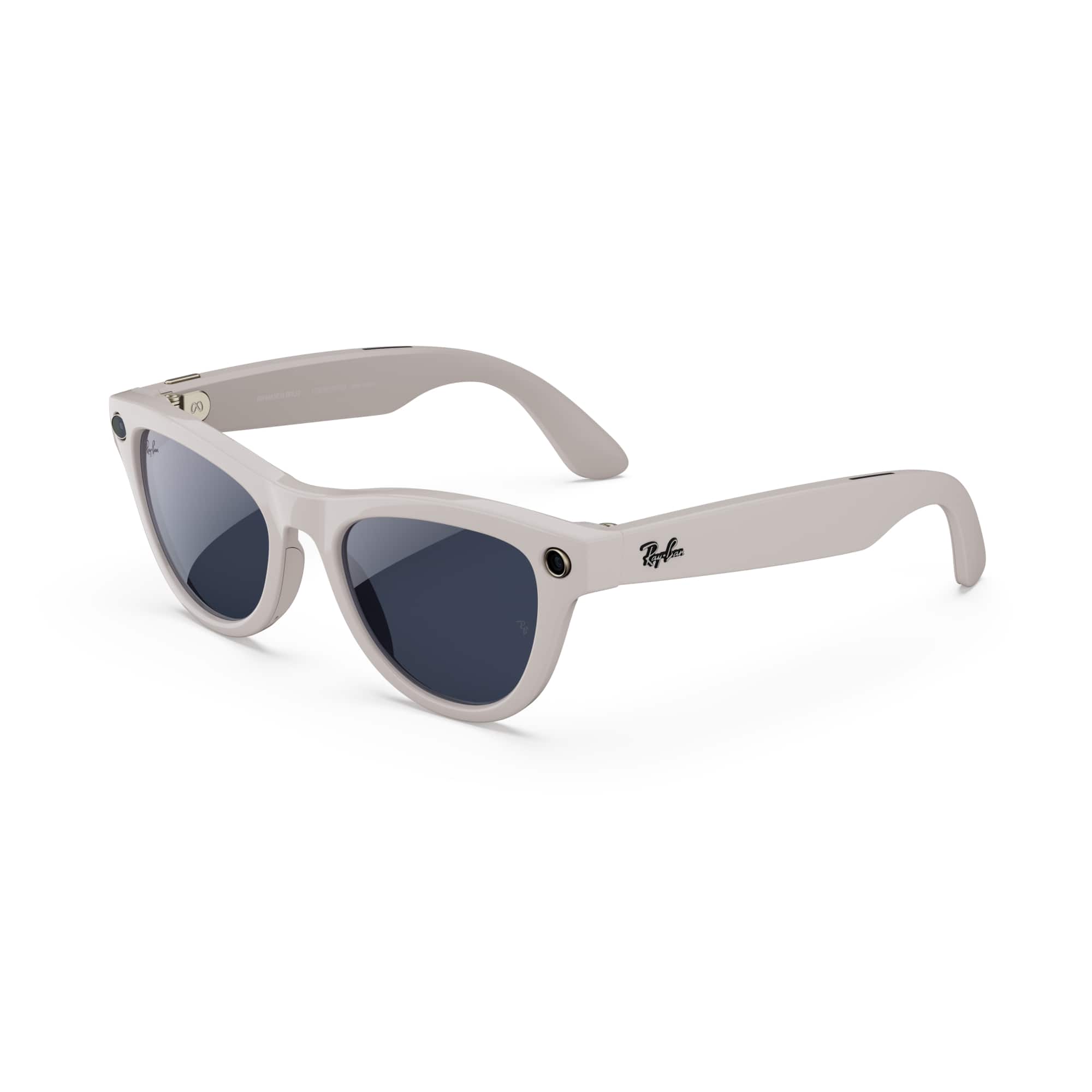Ray-Ban Meta - Skyler (Gen 1) - Smart AI Glasses for Men and Women - Camera, Audio, Video - Blue Transition Lenses - Chalky…