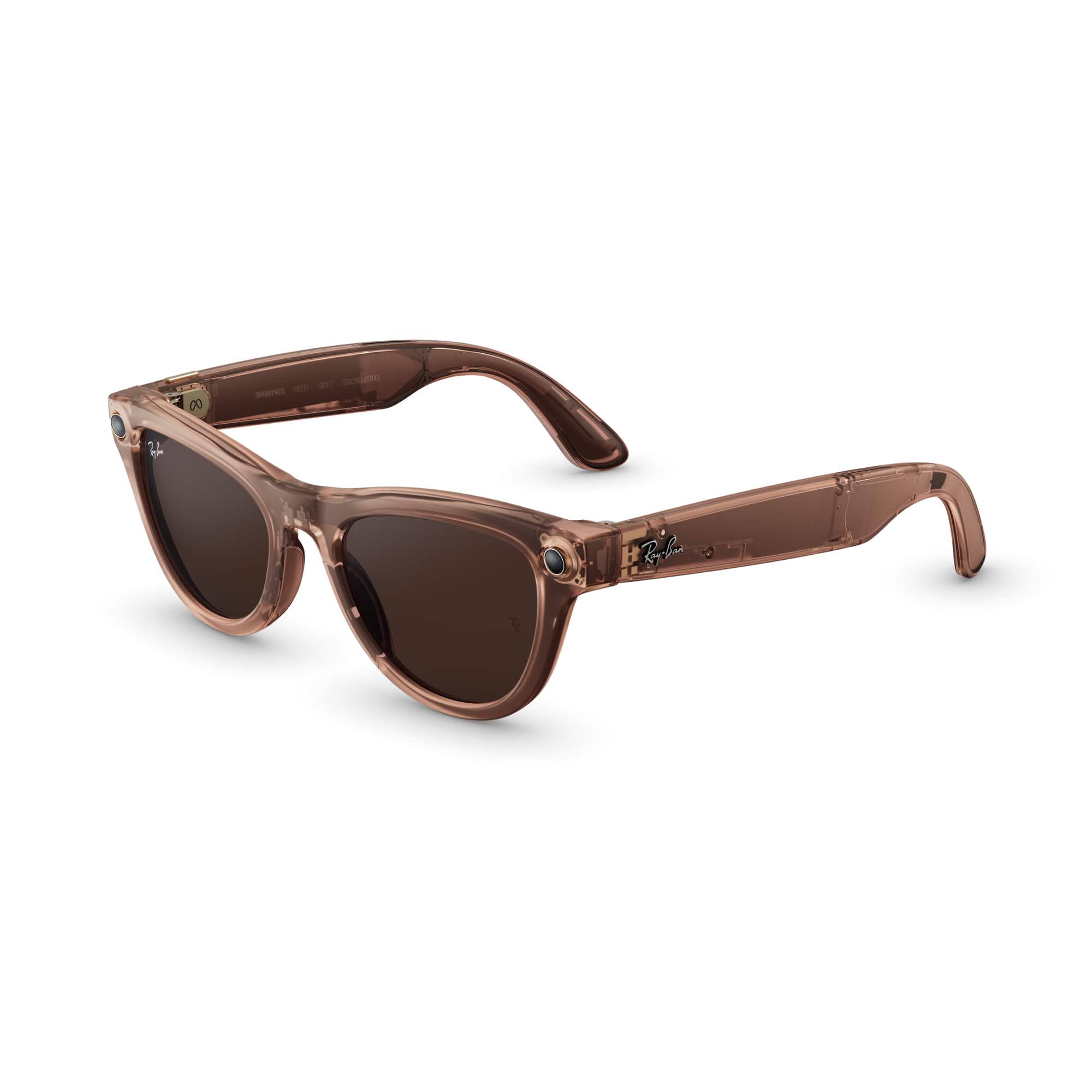 Ray-Ban Meta - Skyler (Gen 2) glasses with Meta AI, Audio, Photo, Video Compatibility - Green lenses - Shiny Black product i…