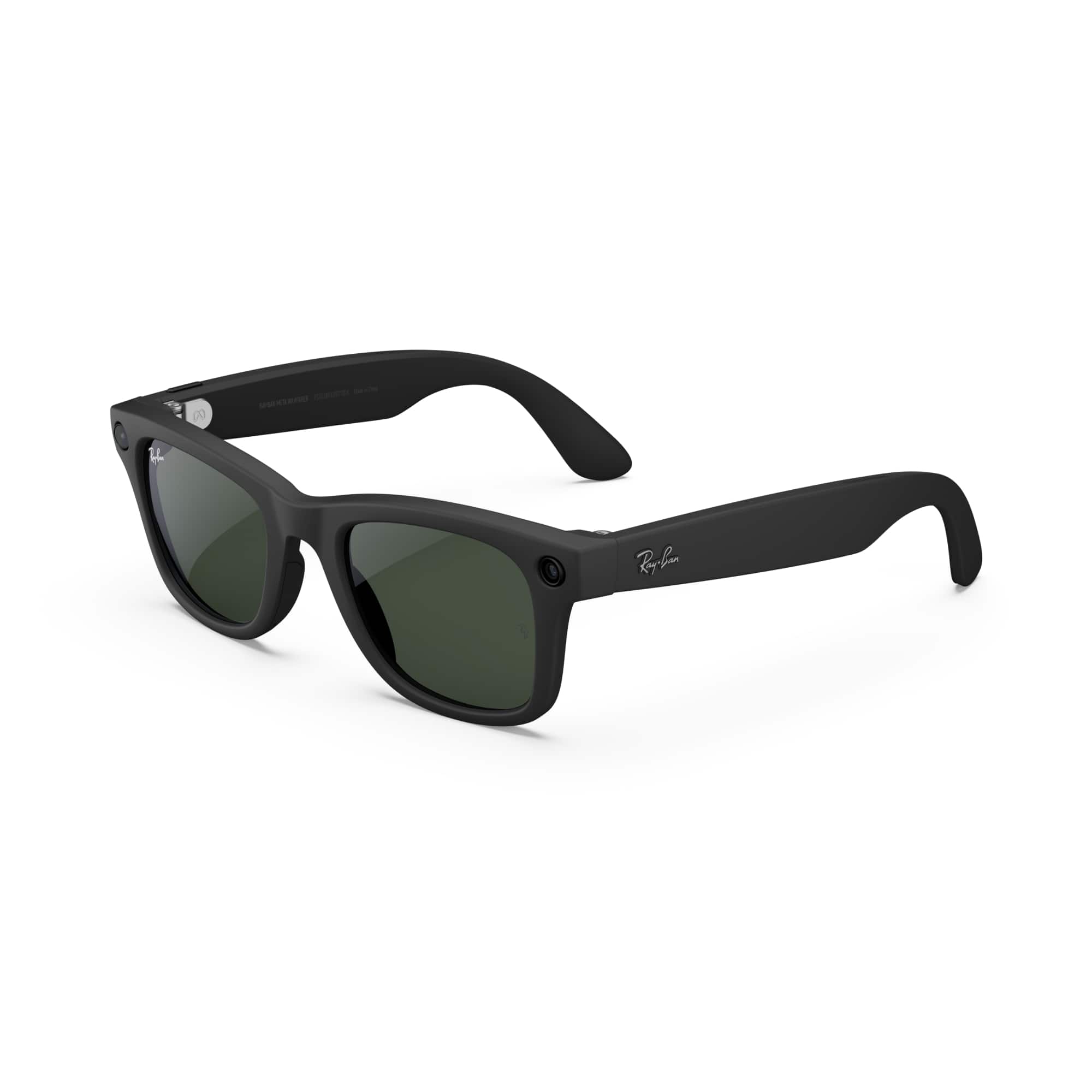 Ray-Ban Meta - Wayfarer (Gen 1) - Large glasses with Meta AI, Audio, Photo, Video Compatibility - Green Transitions Lens (Re…