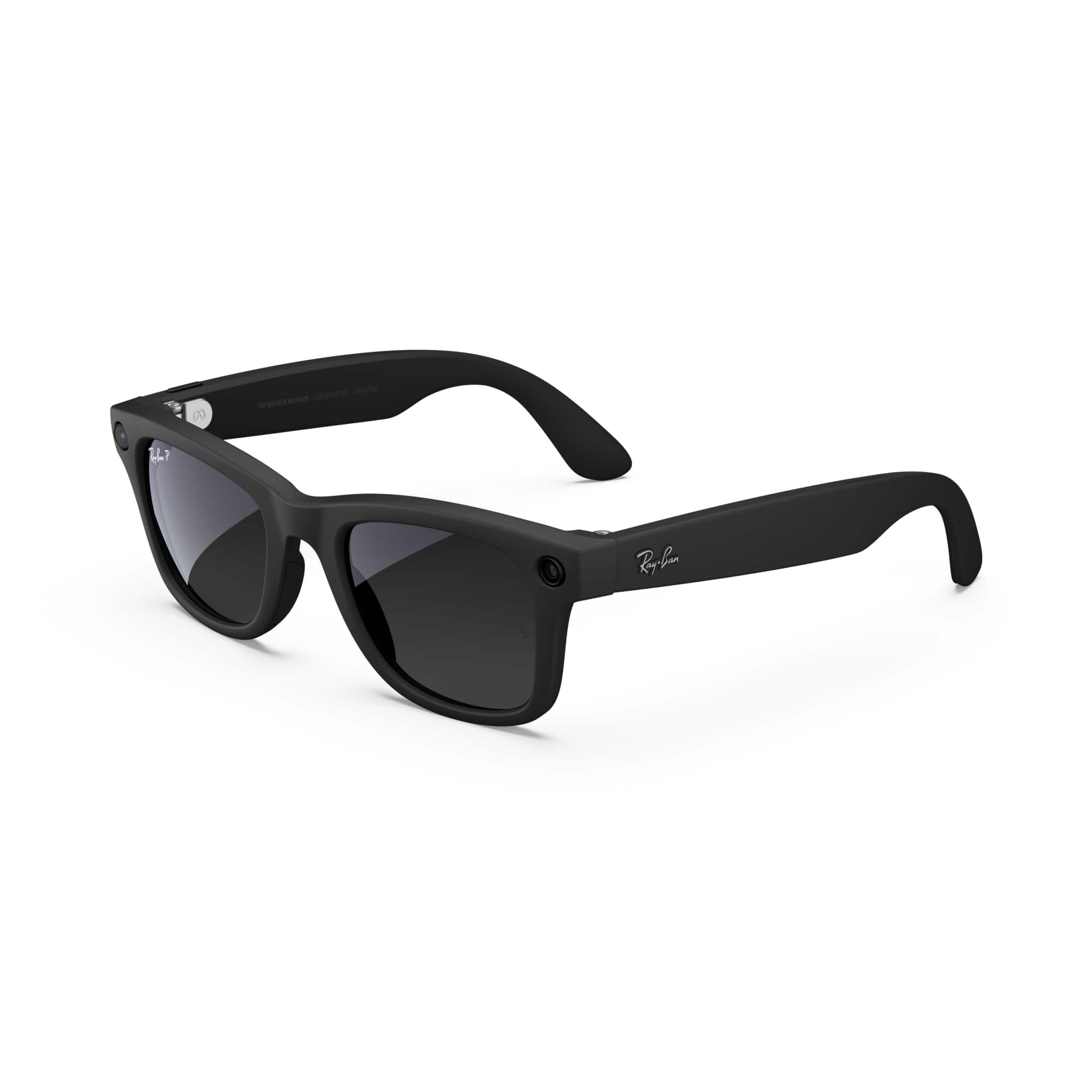 Ray-Ban Meta - Wayfarer glasses with Meta AI, Audio, Photo, Video Compatibility - Clear to Green Transitions Lenses (Refurbi…