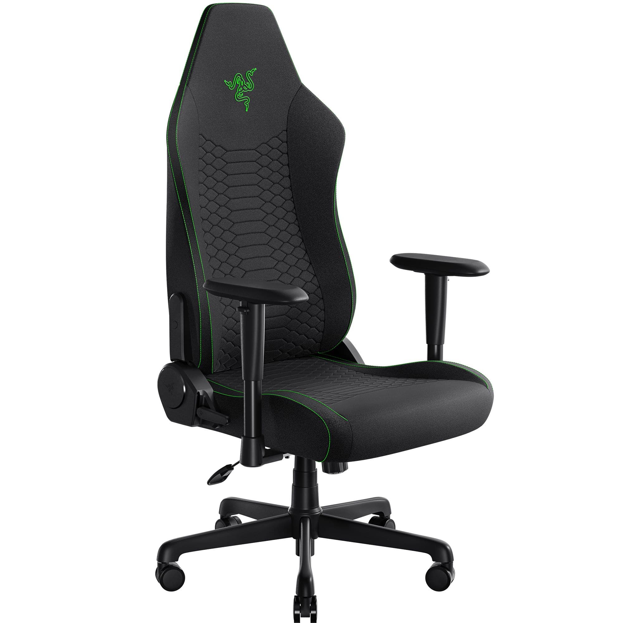 Razer - Iskur V2 X Ergonomic Gaming Chair with Multi-Layered Upholstery - Black/Green product image
