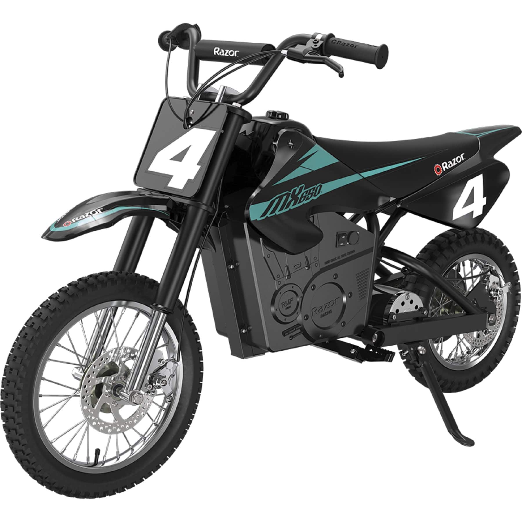 Razor - MX650 Dirt Rocket Off-Road Motocross Electric Ride-On Bike w/ 10 miles Max Operating Range and 17 mph Max Speed - Bl…