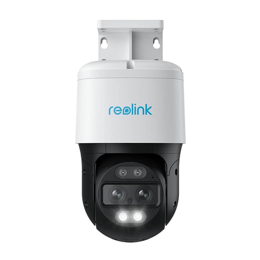 Reolink - Trackmix Series Outdoor PoE 4K/8MP Security Camera with Spotlight - White product image