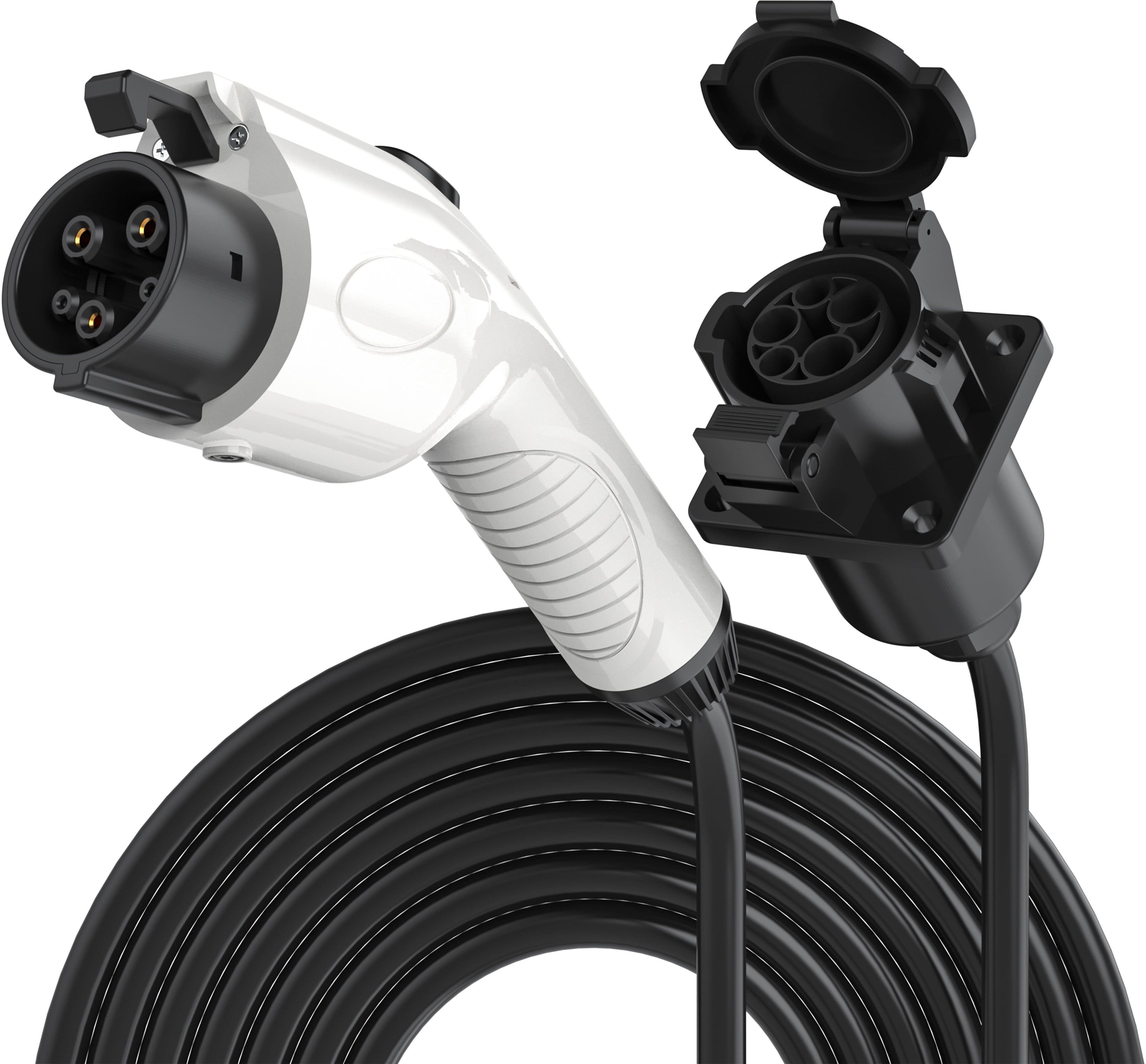 Rexing - J1772 Extension Charging Cable - 32A 17ft - Black product image