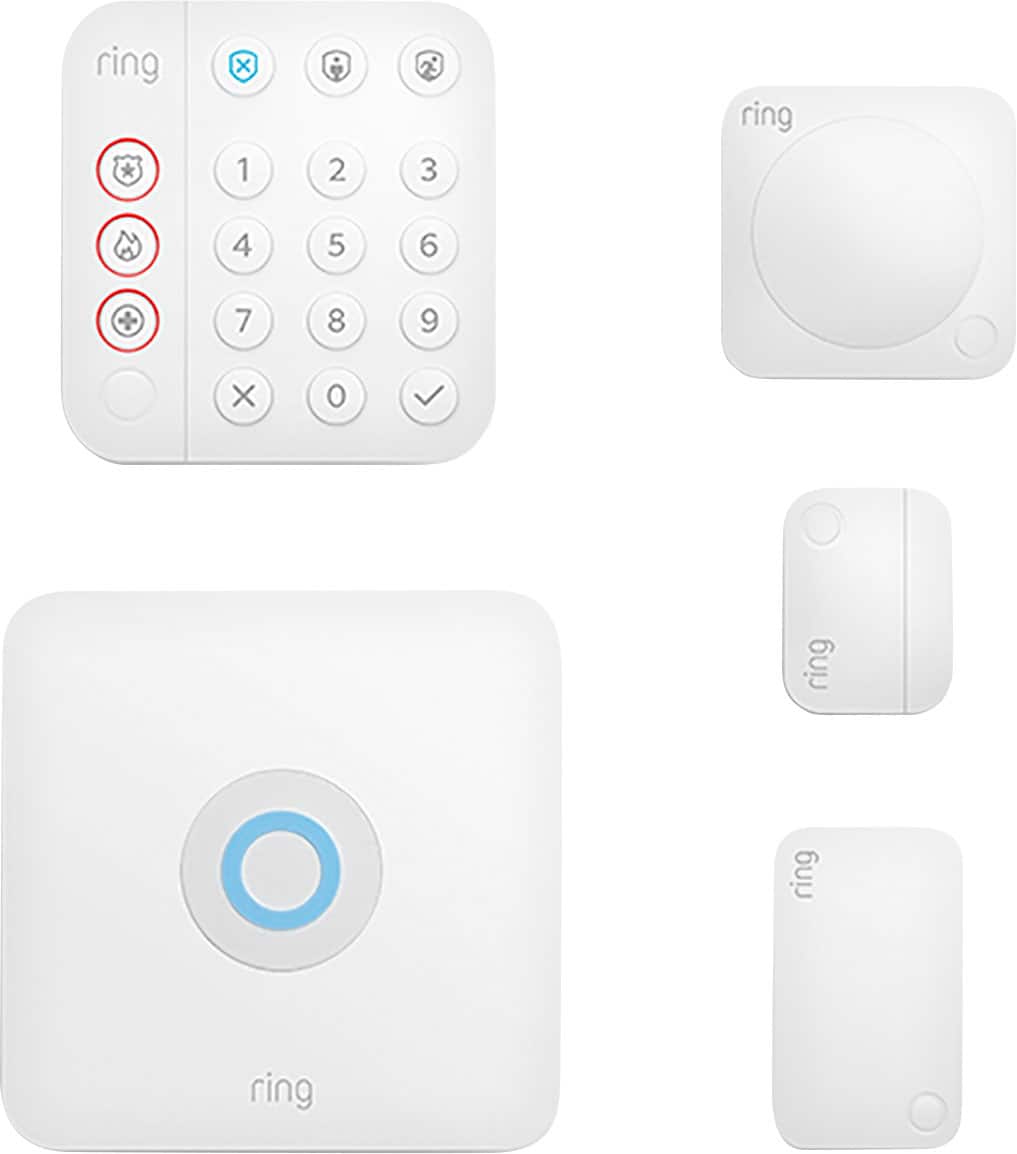 Ring - Alarm Security Kit 5-Piece (2nd Gen) - White product image