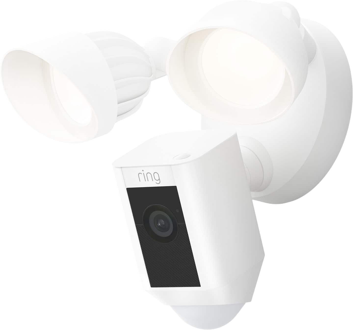 Ring - Floodlight Cam Plus Outdoor Wired 1080p Surveillance Camera - White product image