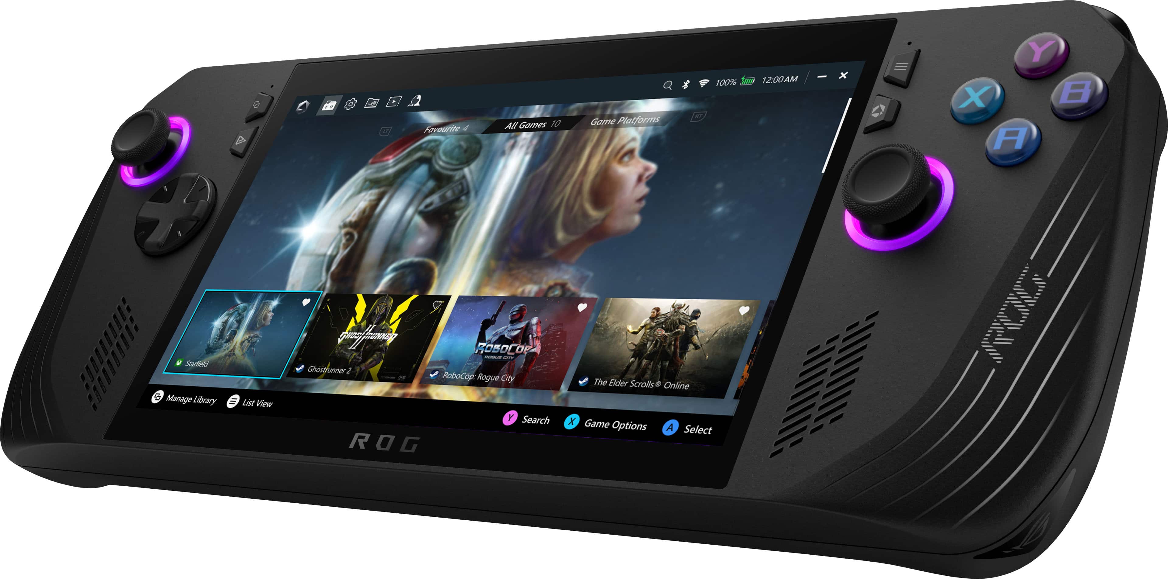 ROG Ally X 7" 120Hz FHD 1080p Gaming Handheld - AMD Ryzen Z1 Extreme Processor - 24GB with 1TB SSD - Windows product image