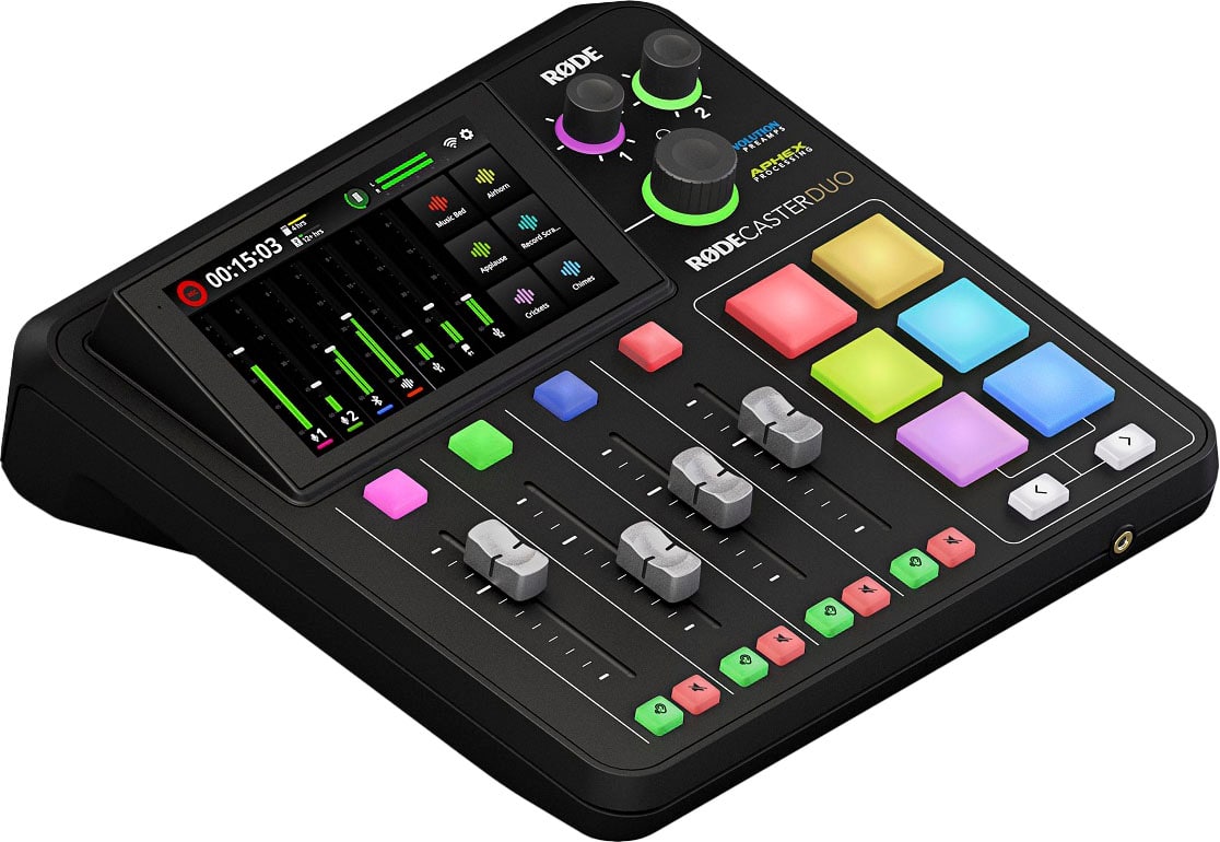 RØDE - RØDECaster Duo Integrated Audio Production Studio - Black product image