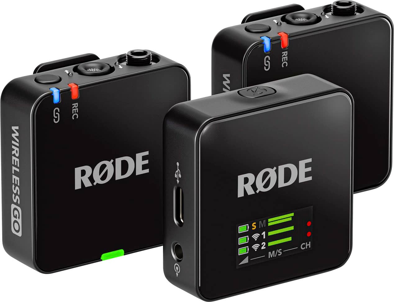 RØDE - WIRELESS GO (GEN 3) Compact Wireless Microphone System - Black product image
