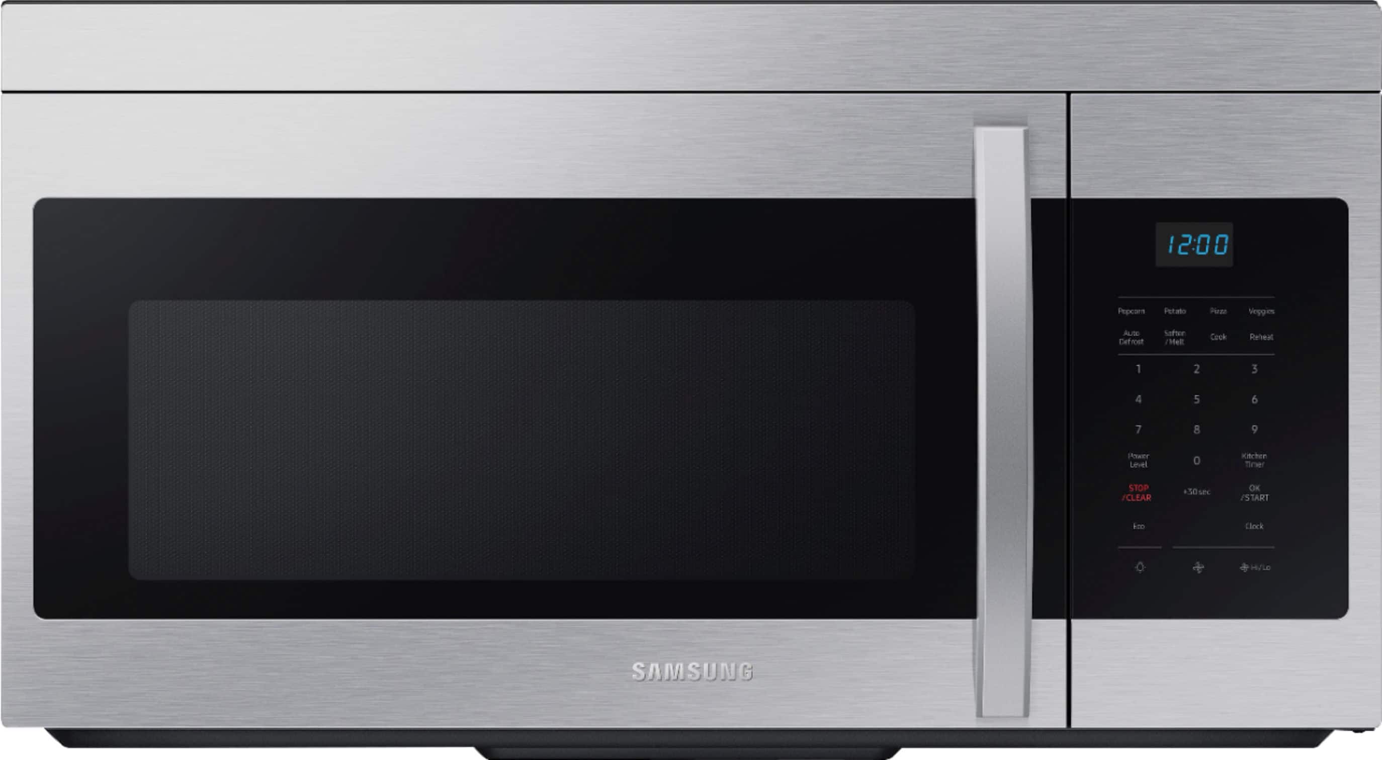 Samsung - 1.6 cu. ft. Over-the-Range Microwave with Auto Cook - Stainless Steel product image