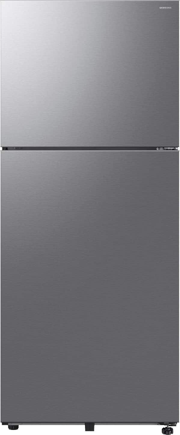 Samsung - 18 cu. ft. Garage Ready Top Freezer Refrigerator with All-Around Cooling - Stainless Steel product image