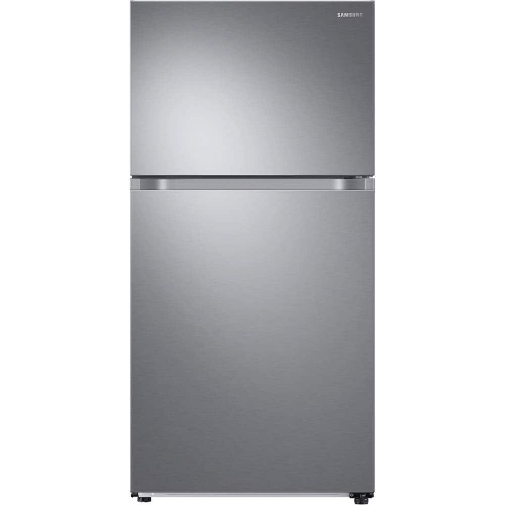 Samsung - 21.1 cu. ft. Top-Freezer Refrigerator with FlexZone - Stainless Steel product image