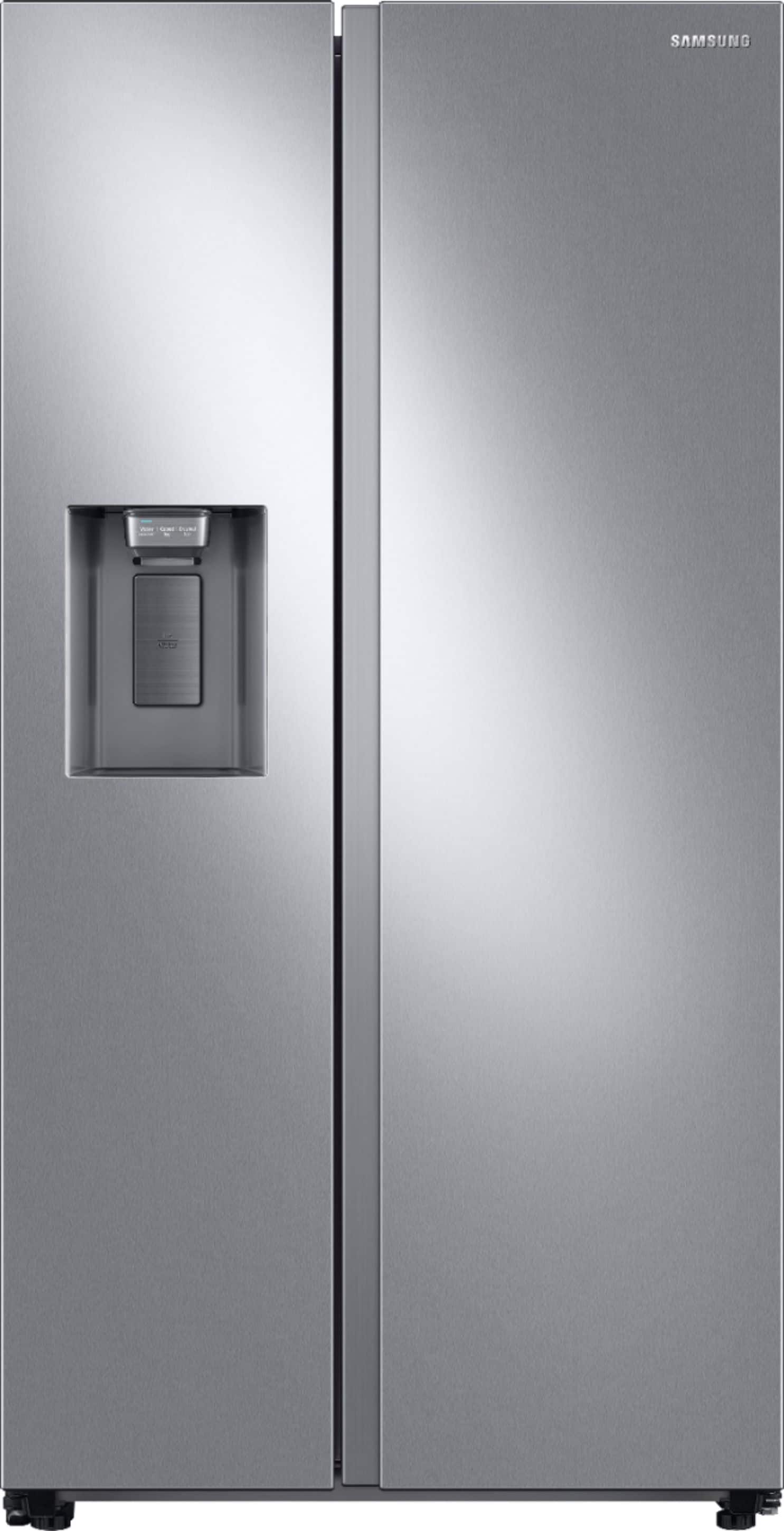 Samsung - 27.4 cu. ft. Side-by-Side Refrigerator with Large Capacity - Stainless Steel product image