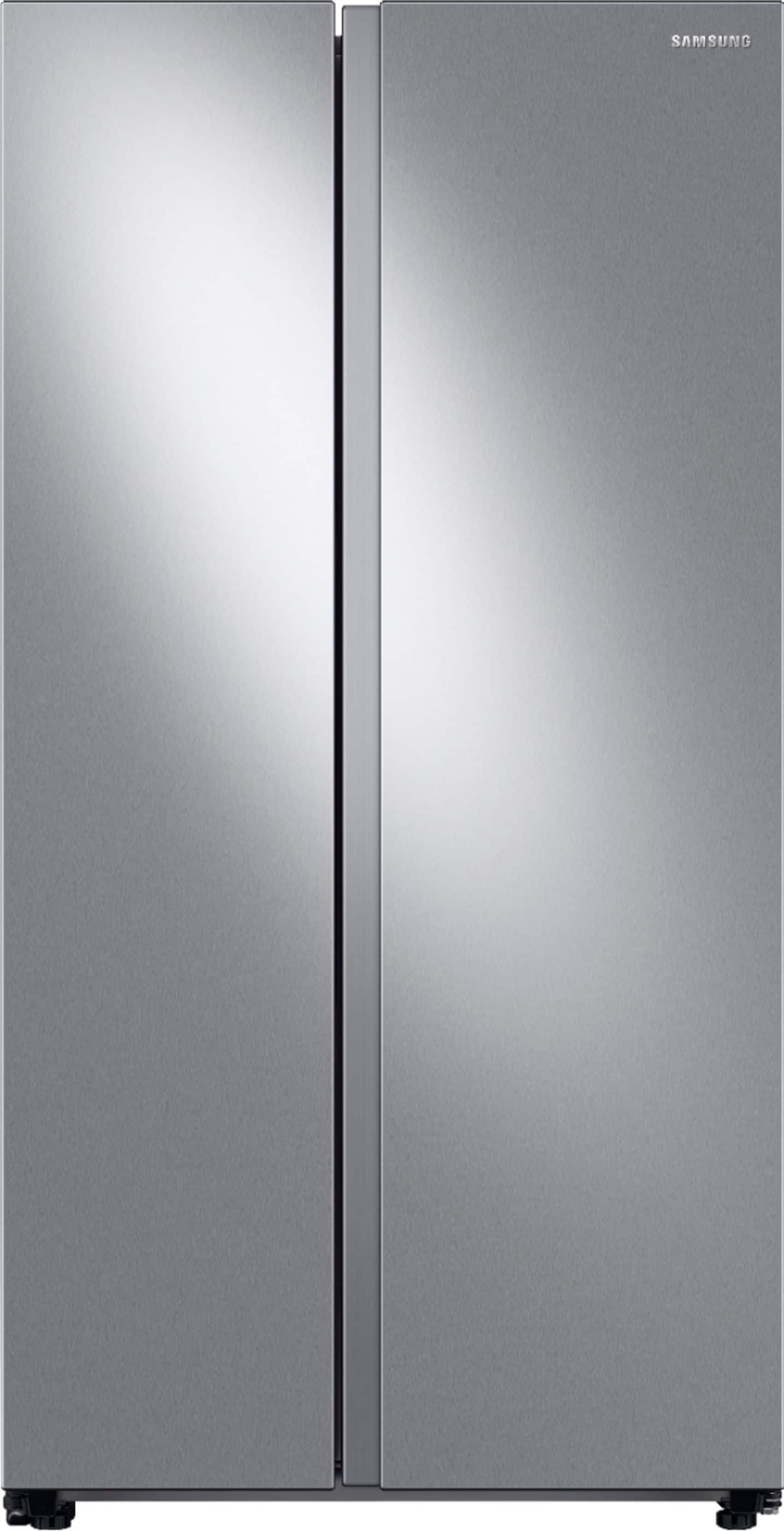 Samsung - 28 cu. ft. Side-by-Side Smart Refrigerator with Large Capacity - Stainless Steel product image