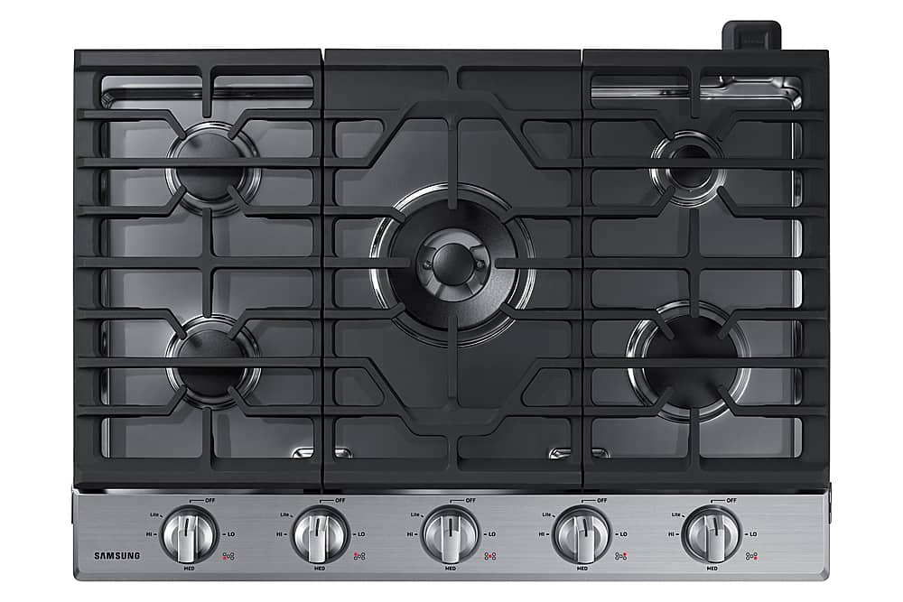 Samsung - 30" Built-In Gas Cooktop with WiFi - Stainless Steel product image
