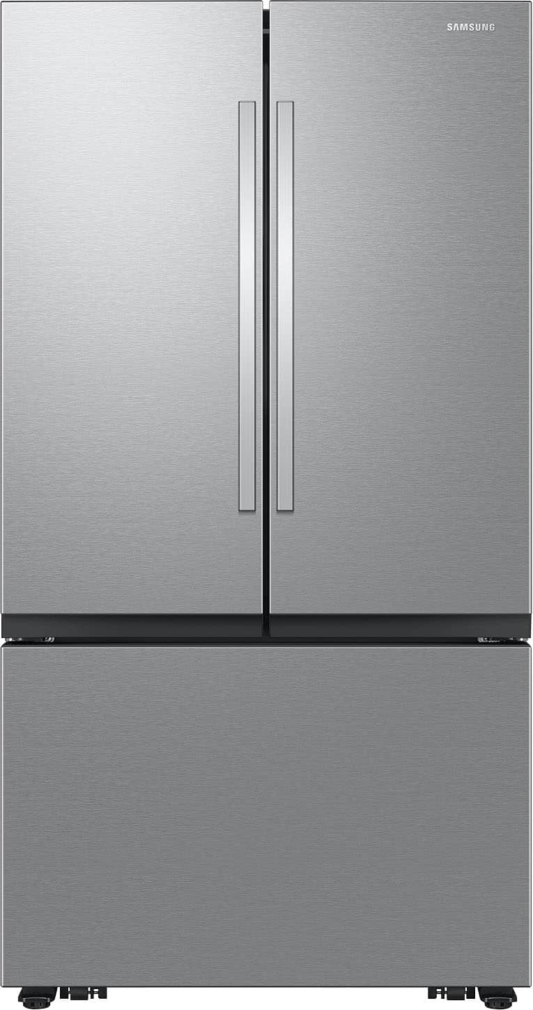 Samsung - 32 cu. ft. 3-Door French Door Smart Refrigerator with Dual Auto Ice Maker - Stainless Steel product image