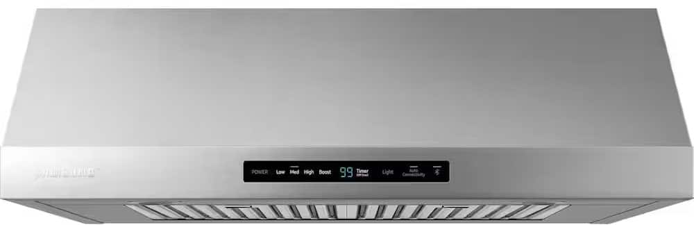 Samsung - 36 inches - Externally Vented & Recirculating - Under cabinet Range Hood - Black Stainless Steel product image