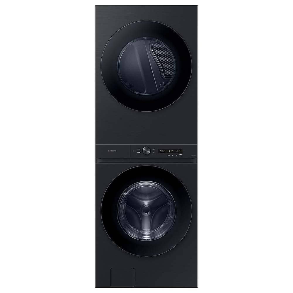 Samsung - 4.6 Cu. Ft. Washer with Flex Auto Dispense System and 7.6 Cu. Ft. Electric Dryer - Brushed Black product image