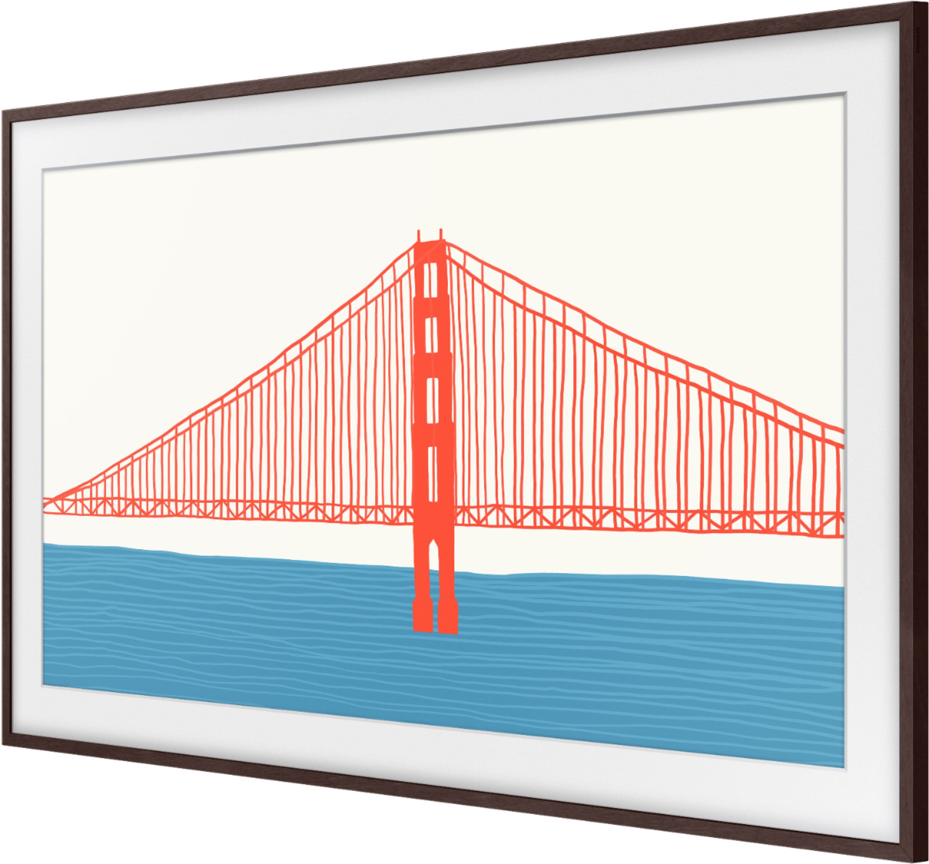 Samsung - 50” The Frame Customizable Bezel - Modern Brown product image