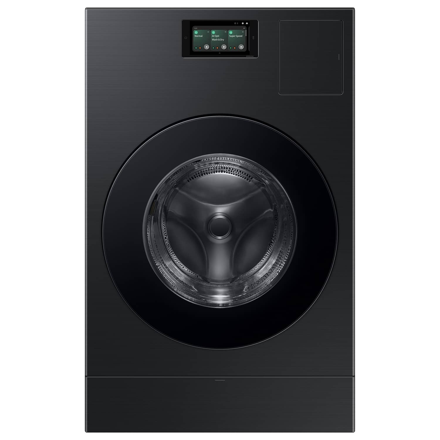 Samsung - 5.3 cu. ft. Bespoke AI Ventless Smart All-In-One Front Load Washer/Electric Dryer Combo with Ventless Heat Pump -…