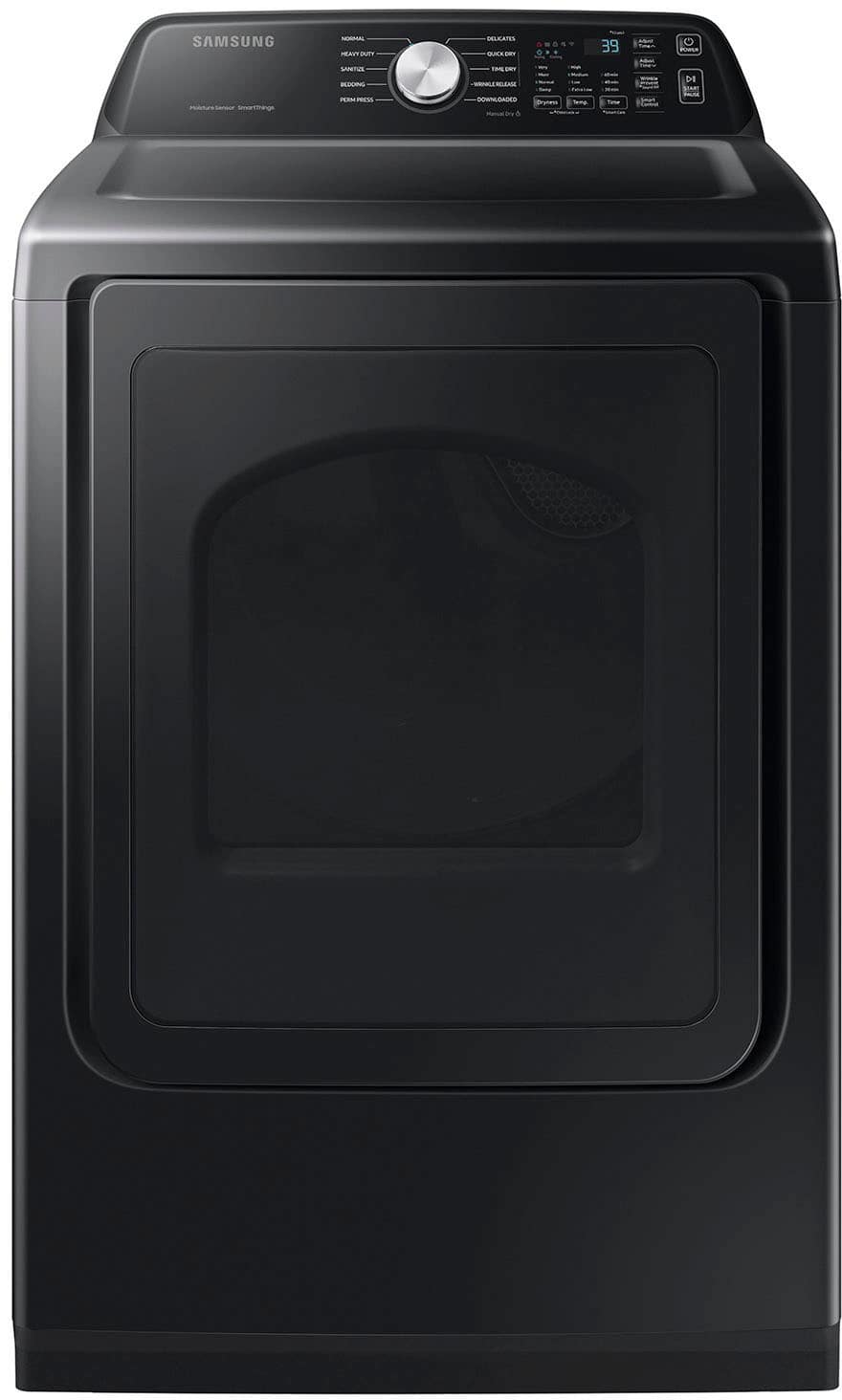 Samsung - 7.4 Cu. Ft. Smart Electric Dryer with Sensor Dry - Black product image