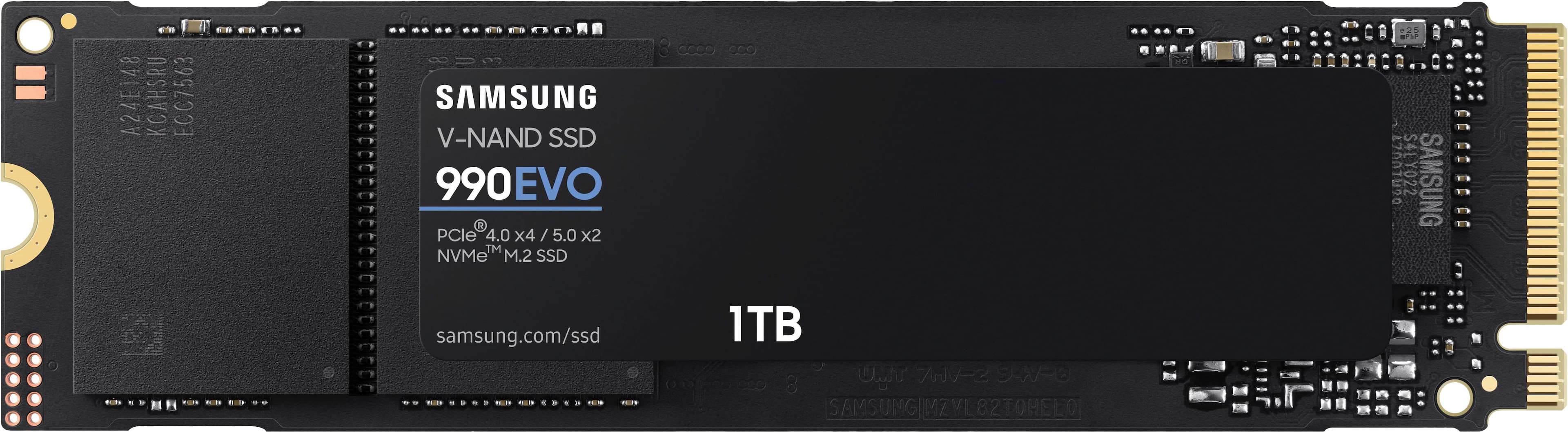 Samsung - 990 EVO SSD 1TB Internal SSD PCIe Gen 4x4 | Gen 5x2 M.2 2280, Speeds Up to 5,000MB/s product image