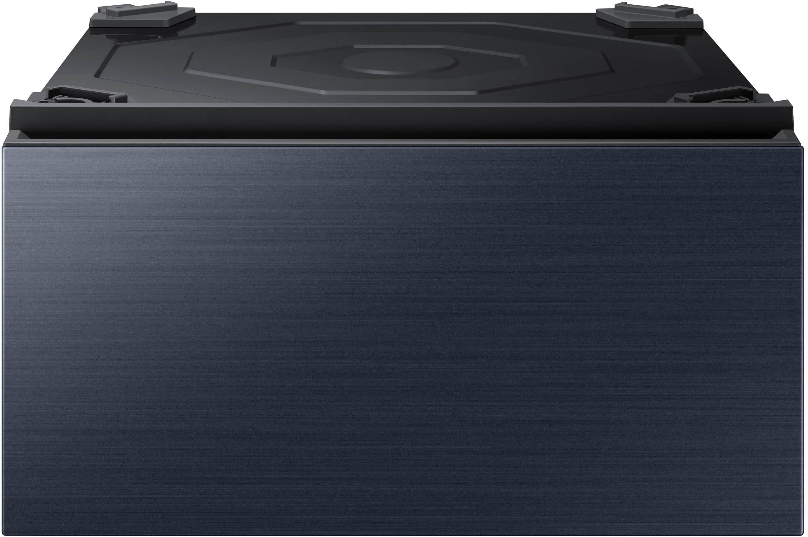 Samsung - Bespoke 27-in Laundry Pedestal with Storage Drawer - Brushed Navy product image