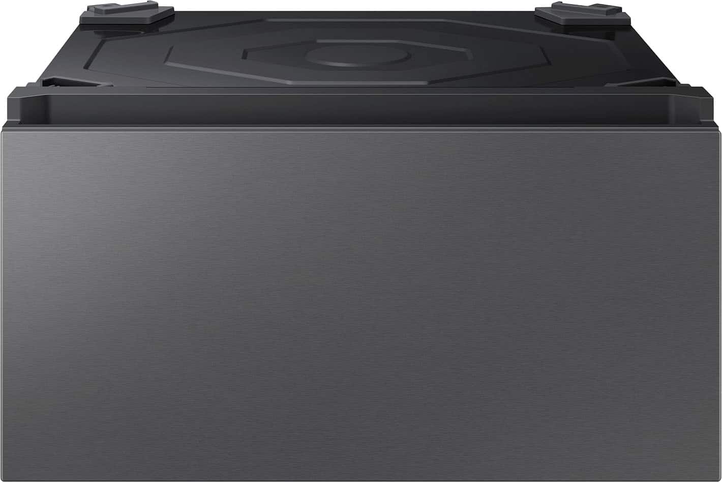 Samsung - Bespoke 27" Wide Laundry Pedestal with Storage Drawer - Dark Steel product image