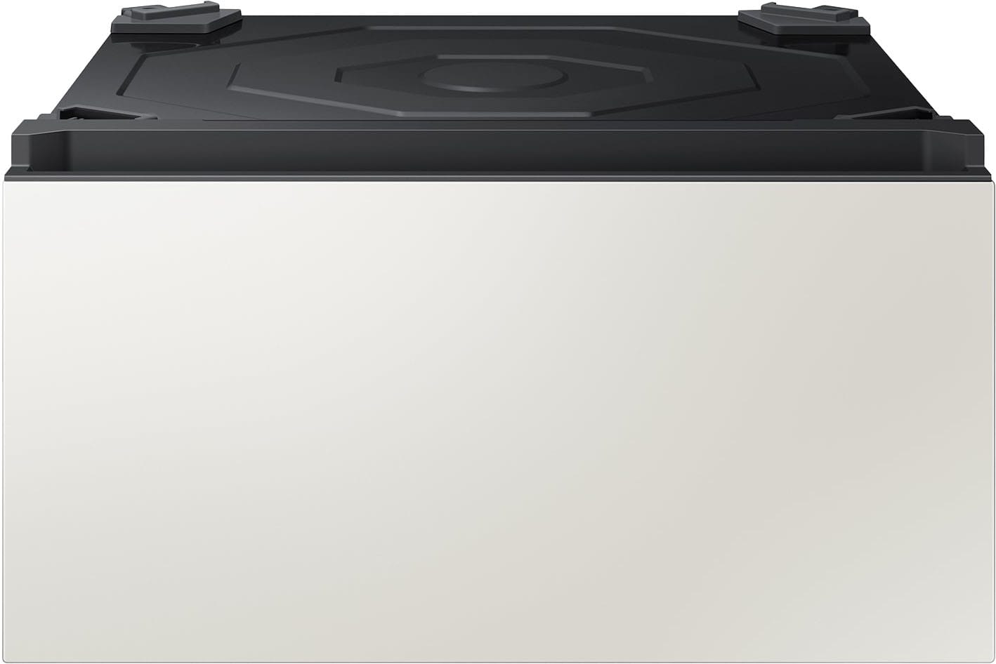 Samsung - Bespoke 27" Wide Laundry Pedestal with Storage Drawer - Ivory product image