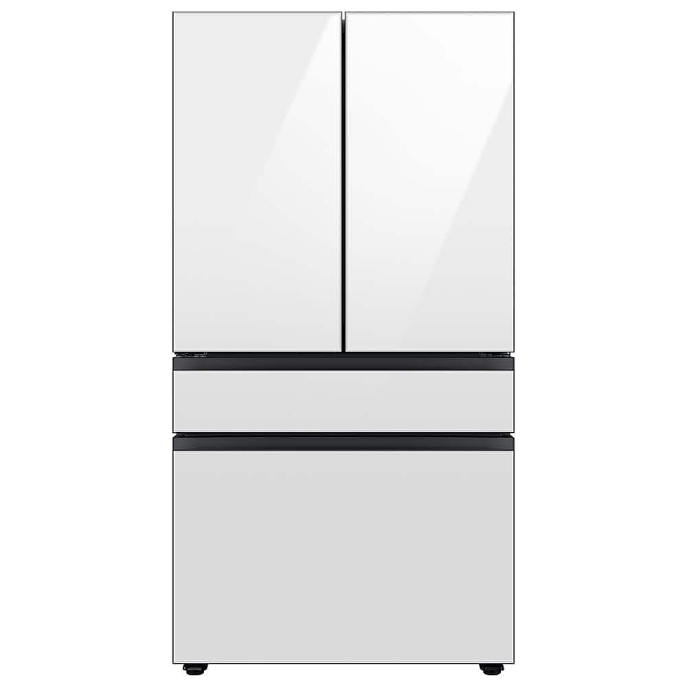 Samsung - BESPOKE 29 cu. ft. 4-Door French Door Smart Refrigerator with AutoFill Water Pitcher - Stainless Steel product ima…
