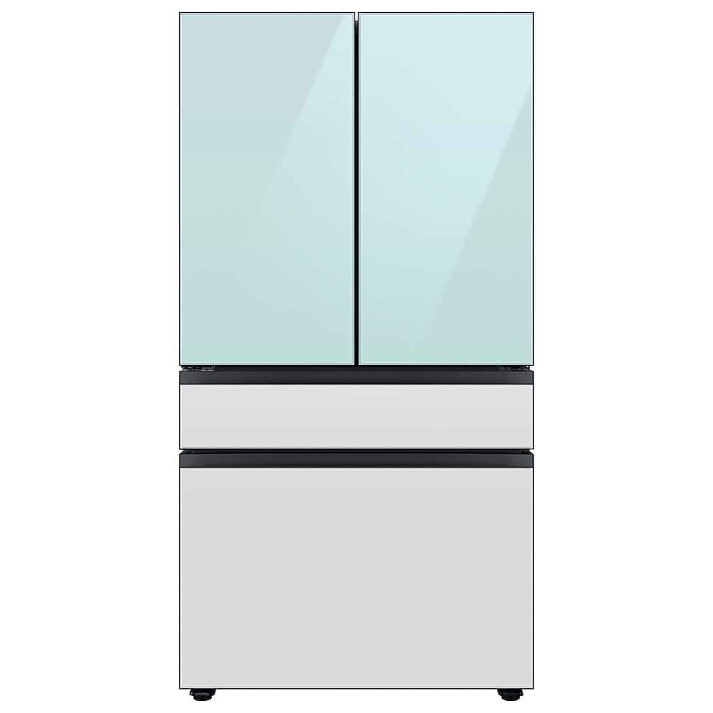 Samsung - BESPOKE 29 cu. ft. 4-Door French Door Smart Refrigerator with Beverage Center - Stainless Steel product image