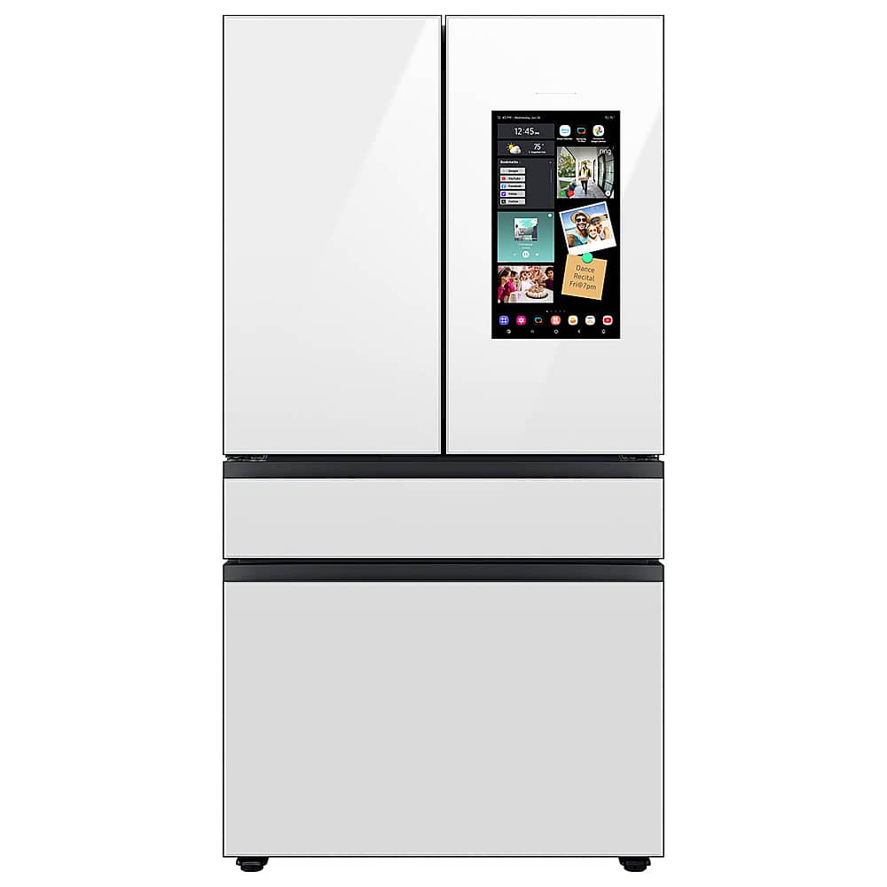 Samsung - BESPOKE 29 cu. ft. 4-Door French Door Smart Refrigerator with Family Hub - Custom Panel Ready product image