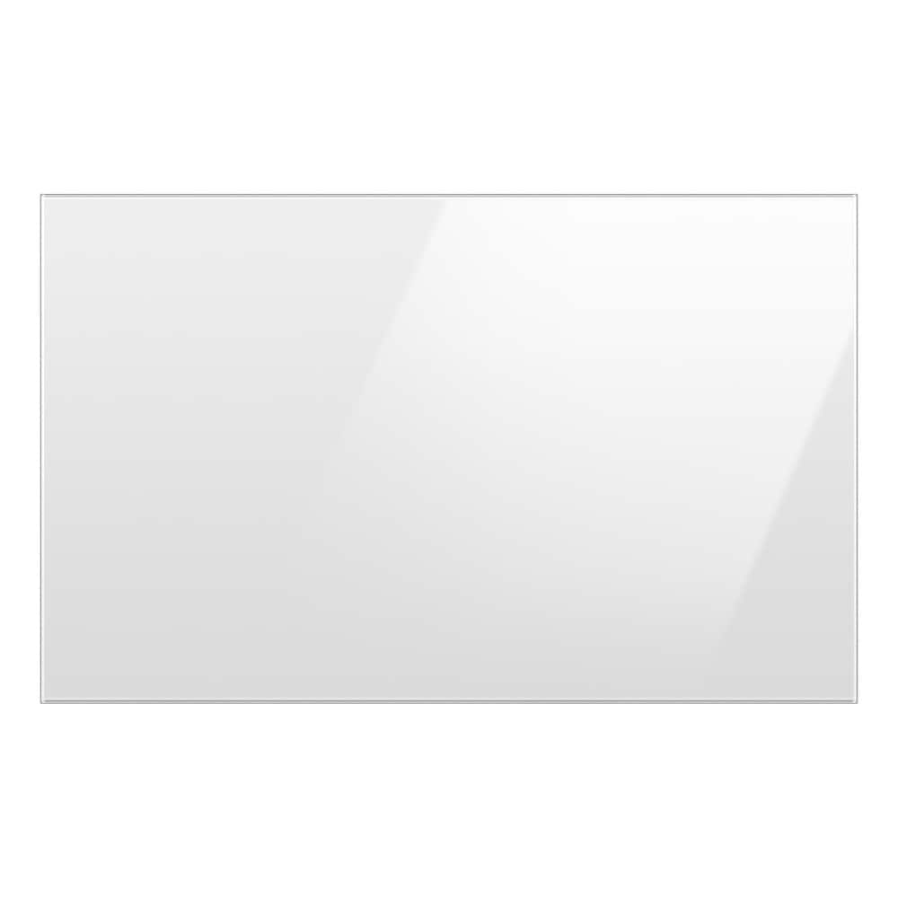 Samsung - Bespoke 4-Door French Door Refrigerator panel - Bottom Panel - White Glass product image