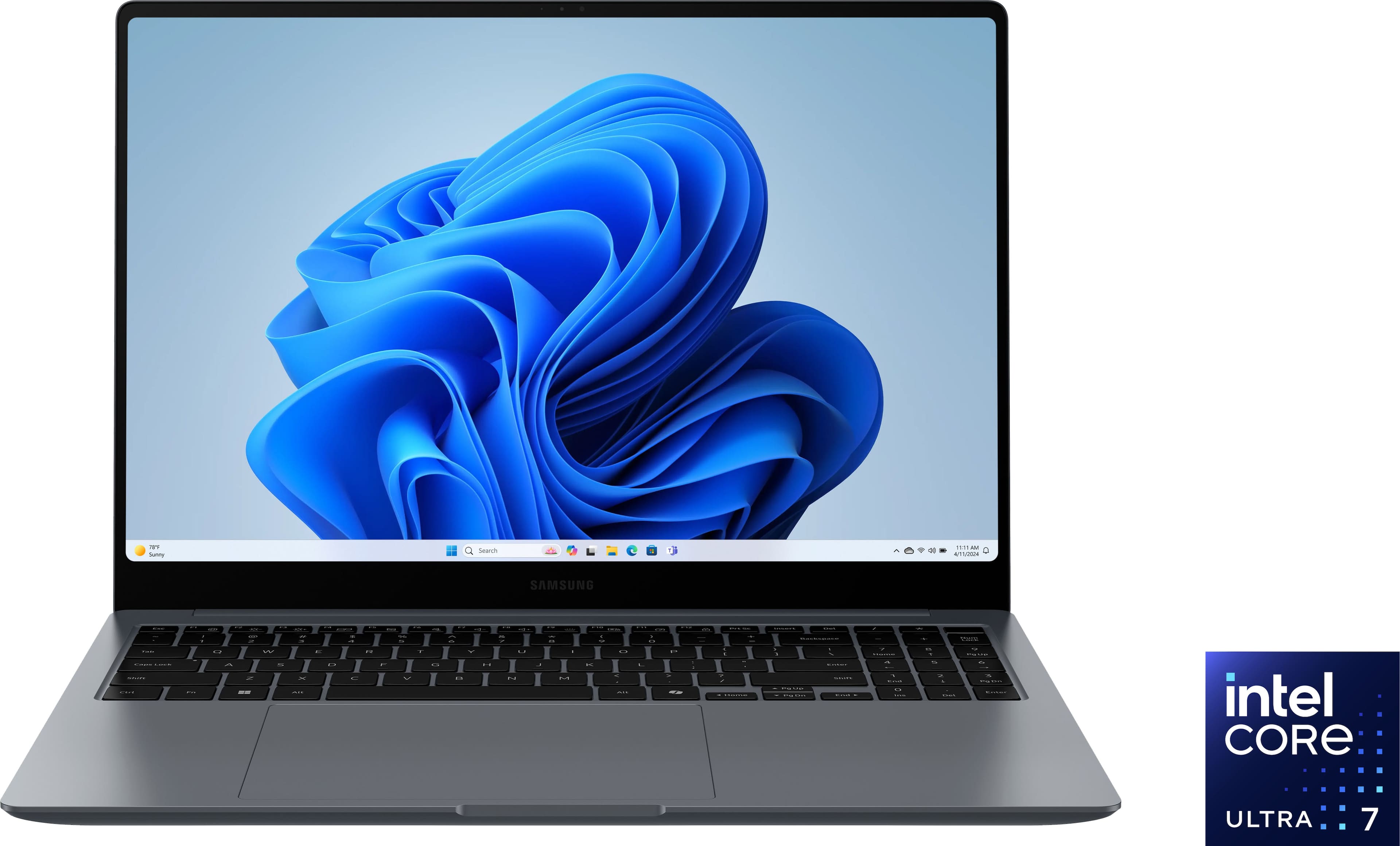 Samsung - Galaxy Book4 Ultra 16" AMOLED Touch Screen Laptop - Intel Core Ultra 7 - 16GB Memory - NVIDIA GeForce RTX 4050 - 1…