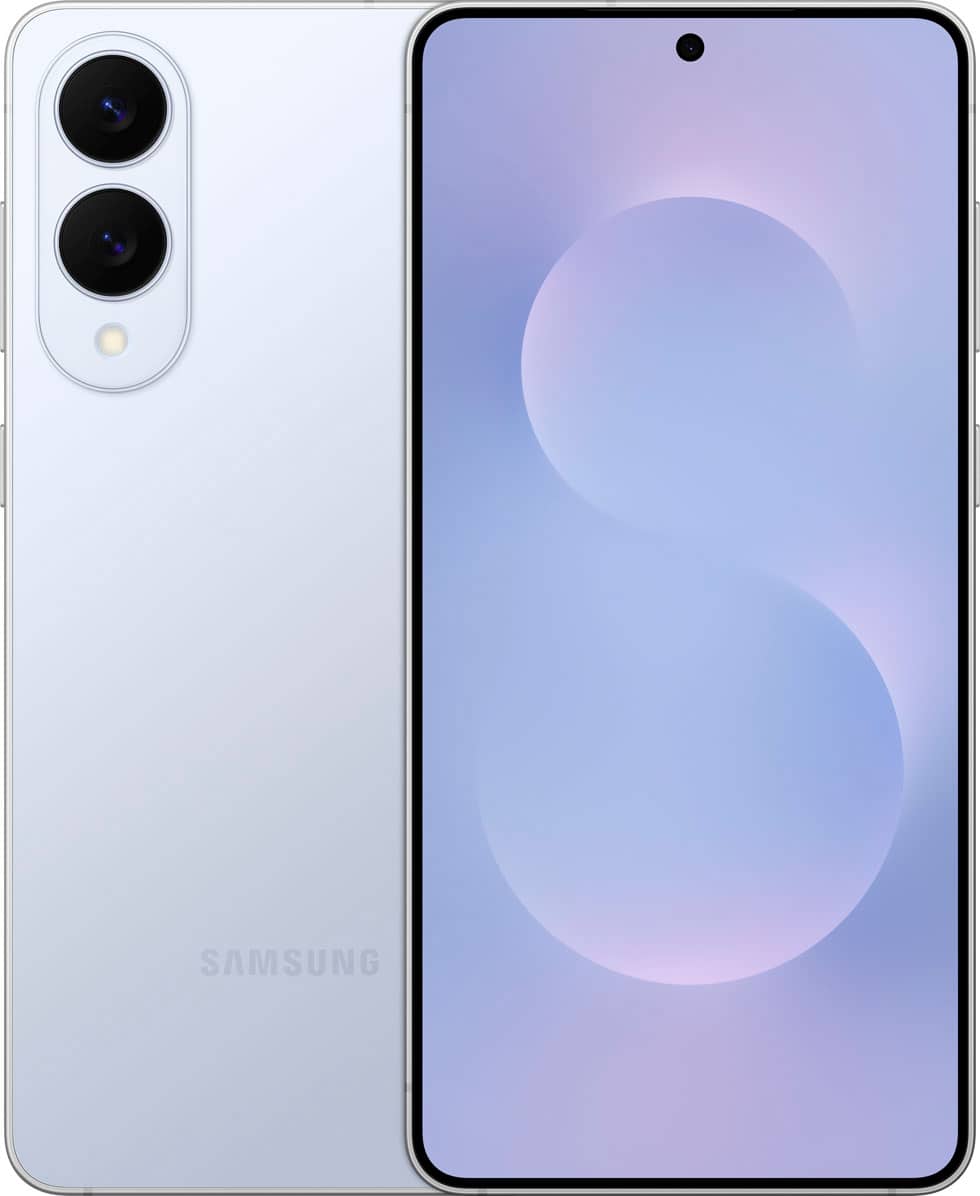 Samsung - Galaxy S25 Edge 512GB (Unlocked) - Titanium Icy Blue product image