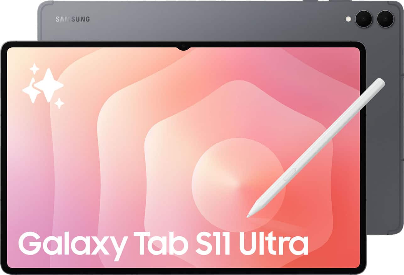 Samsung - Galaxy Tab S11 Ultra - 14.6" 512GB - Wi-Fi -with S-Pen - Gray product image