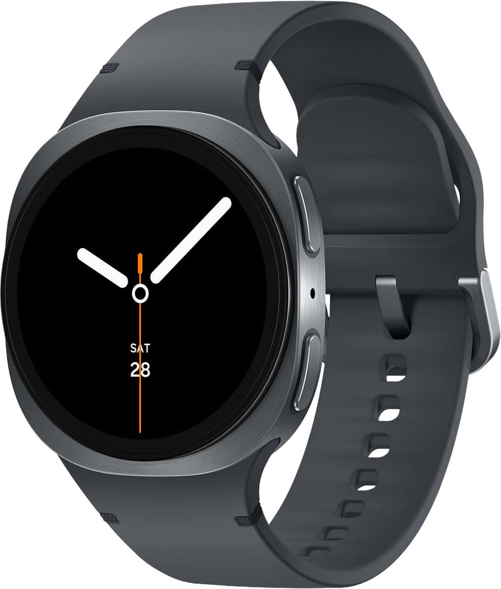 Samsung - Galaxy Watch8 Aluminum Smartwatch 40mm LTE - Graphite - (2025) product image