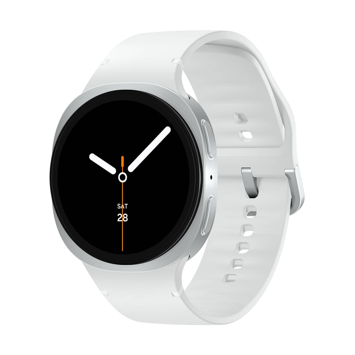 Samsung - Galaxy Watch8 Aluminum Smartwatch 44mm LTE - Silver - (2025) product image