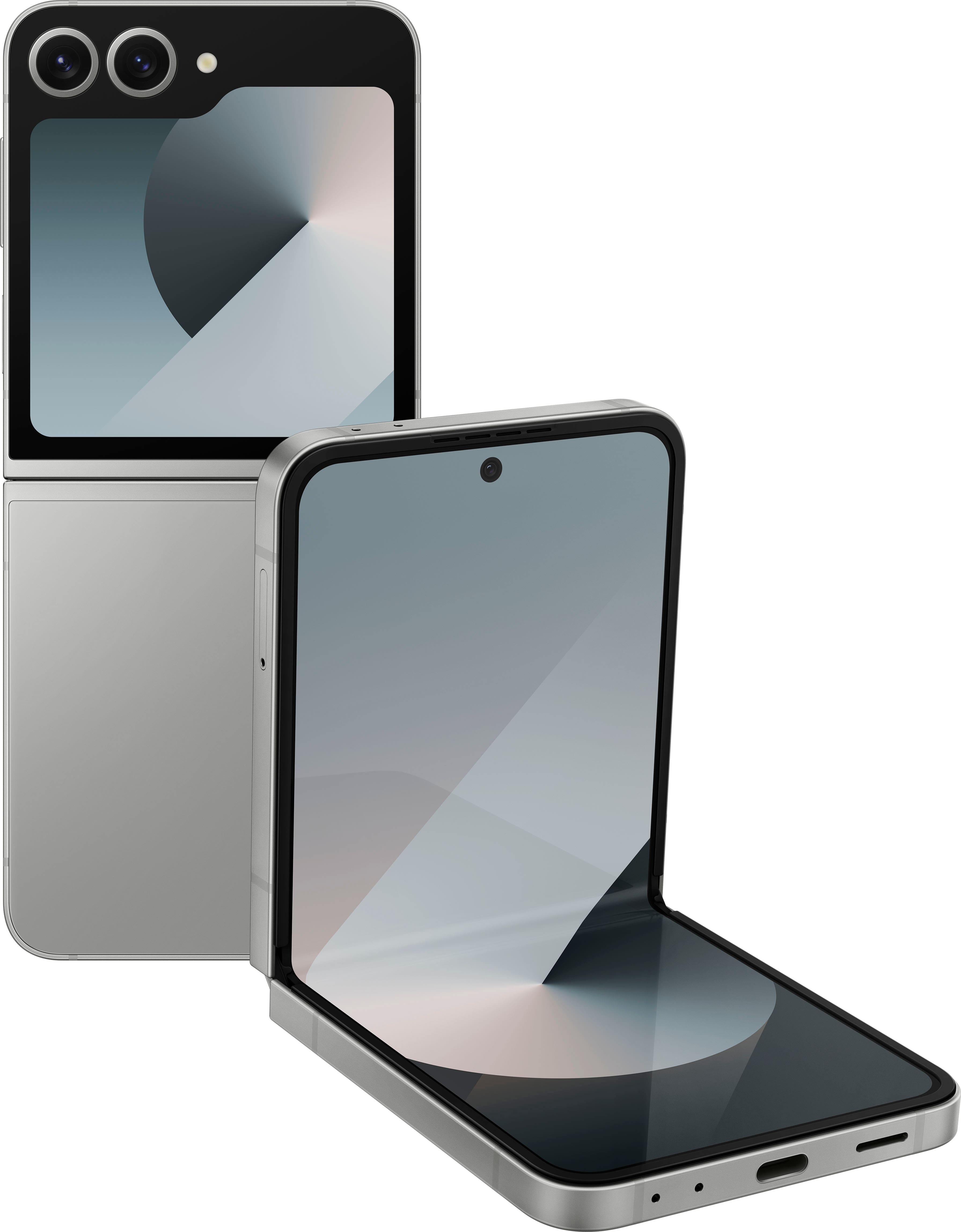 Samsung - Galaxy Z Flip6 256GB (Unlocked) - Silver Shadow product image