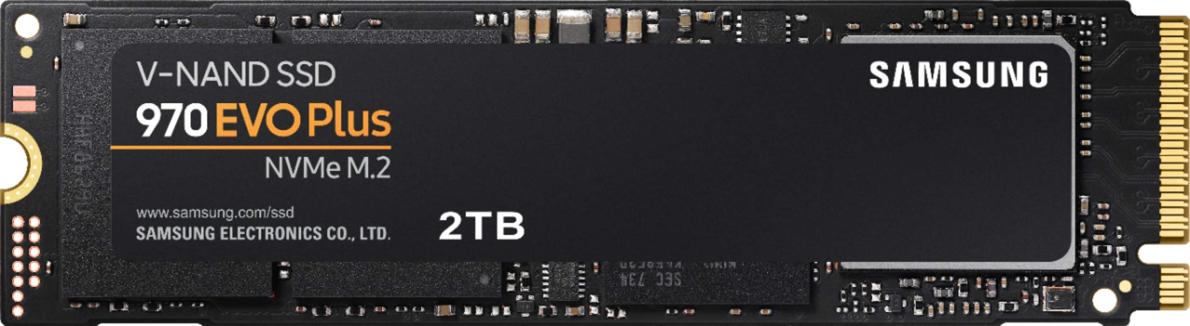 Samsung - Geek Squad Certified Refurbished 970 EVO Plus 2TB Internal SSD PCIe Gen 3 x4 NVMe product image