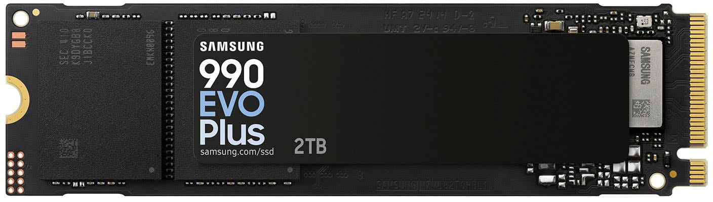Samsung - Geek Squad Certified Refurbished 990 EVO PLUS SSD 2TB, PCIe Gen 4x4 | 5x2 M.2 2280, Speeds Up to 7,250 MB/s produc…