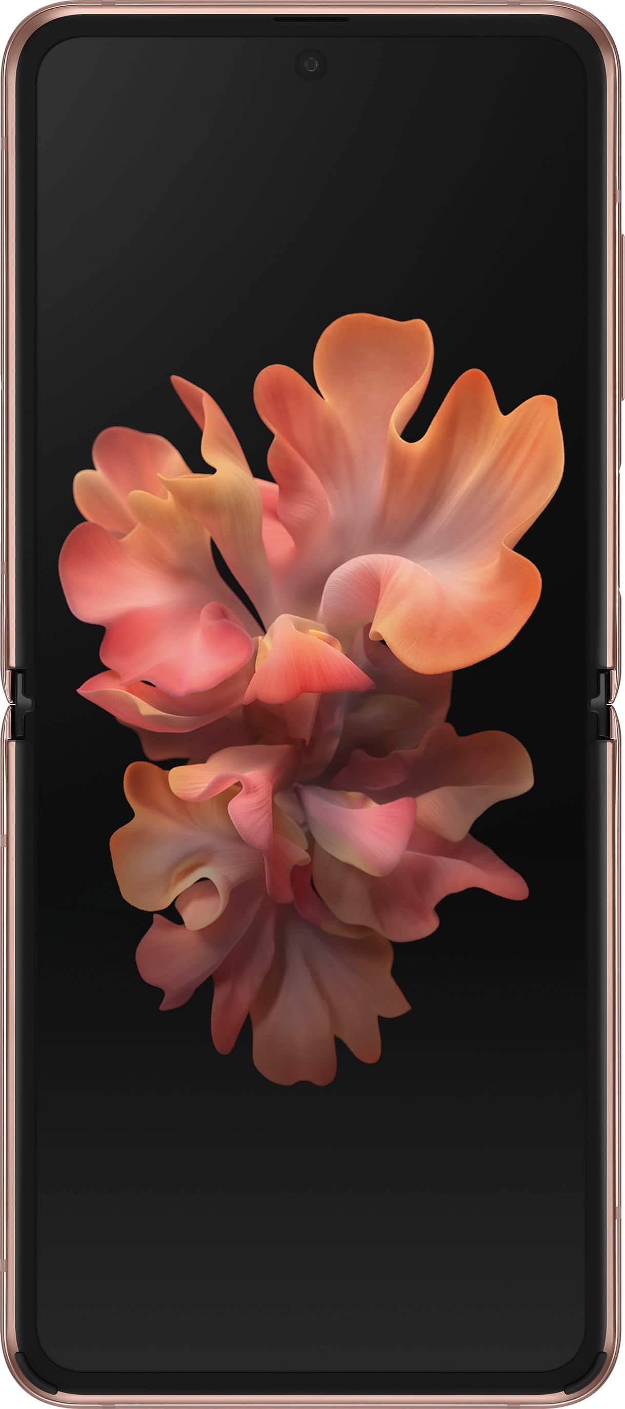 Samsung - Geek Squad Certified Refurbished Galaxy Z Flip 5G 256GB (Unlocked) - Mystic Bronze product image