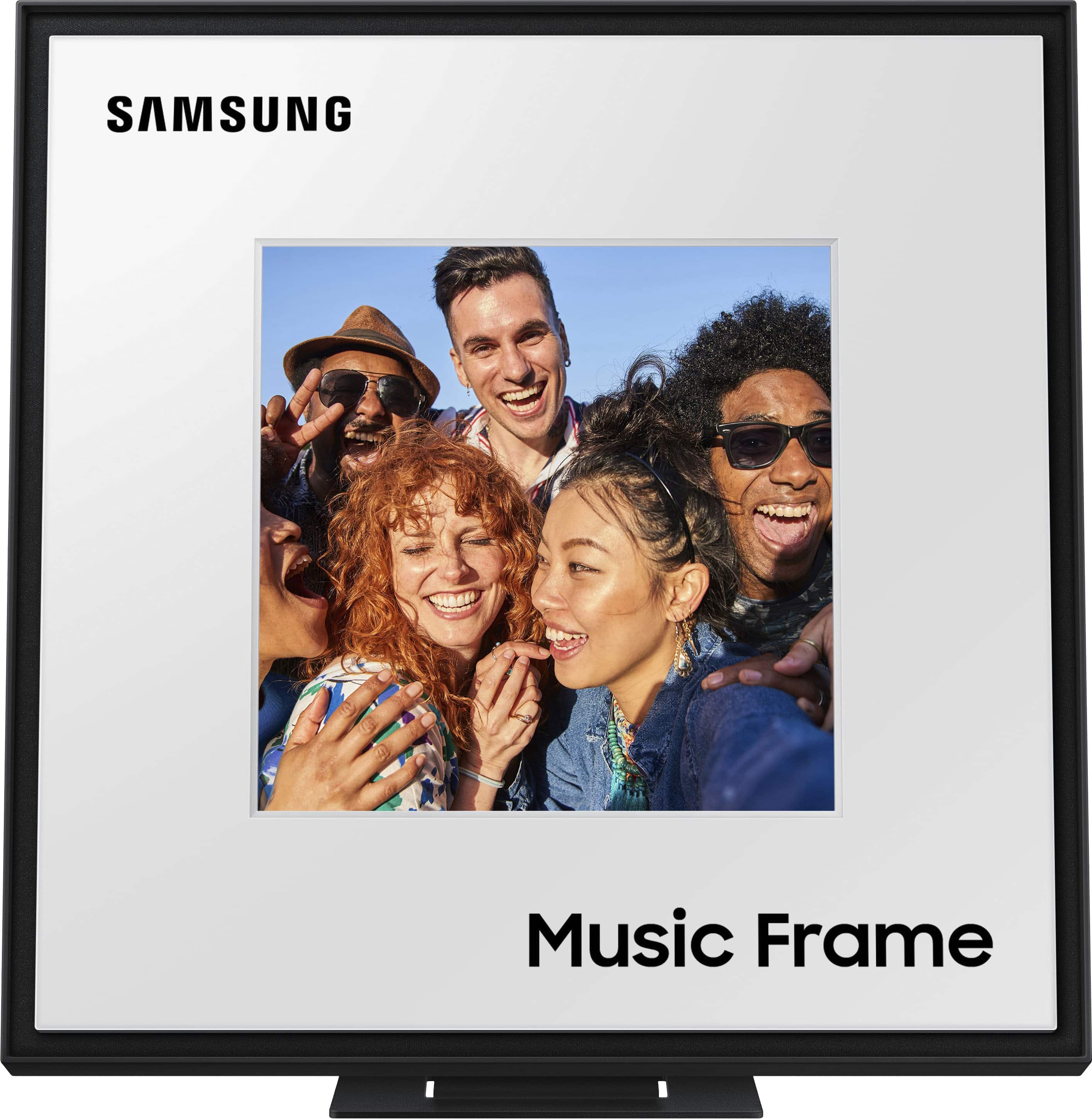 Samsung - HW-LS60D Music Frame Smart Speaker/Picture Frame, Dolby Atmos - Black product image