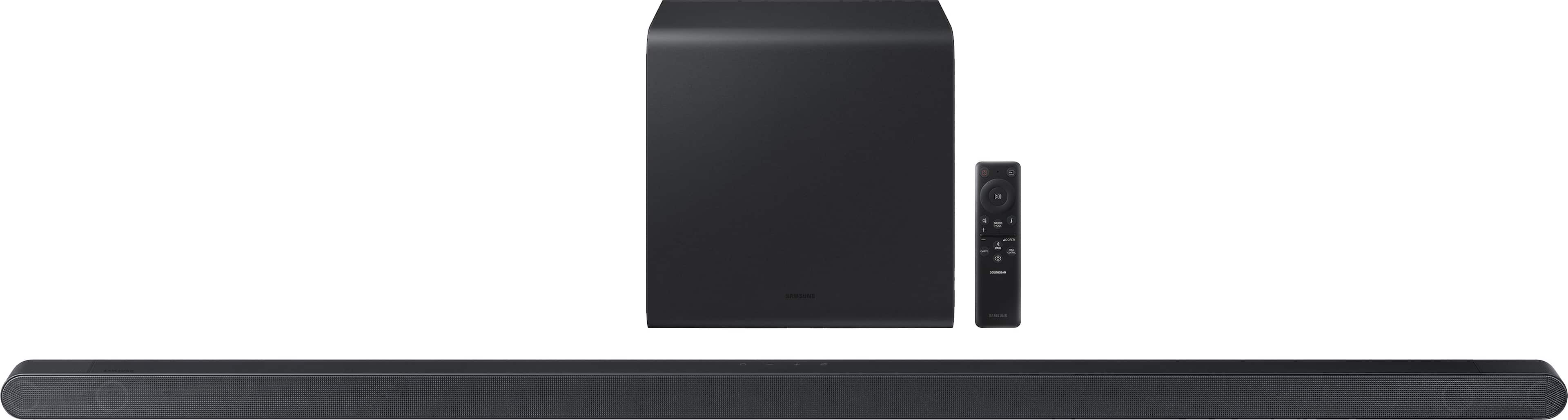 Samsung - HW-S800D 3.1.2 Channel Q-Series Ultra Slim Soundbar with Wireless Subwoofer, Dolby Atmos and Q-Symphony - Titan Bl…